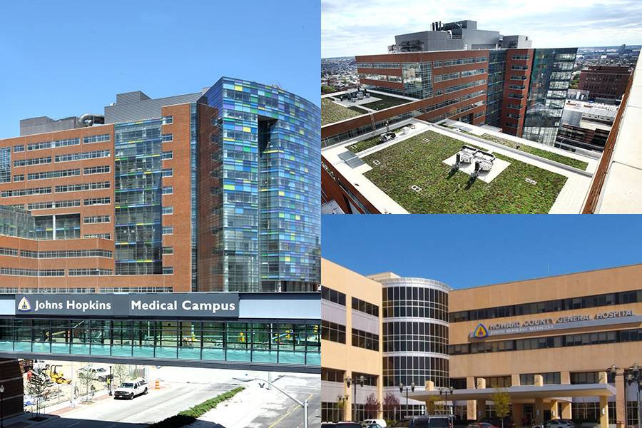 3 Johns Hopkinsaffiliated hospitals included on list of 50 greenest in